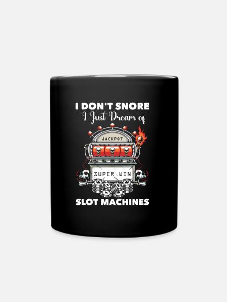 Casino Gambling - Tasse einfarbig - Schwarz