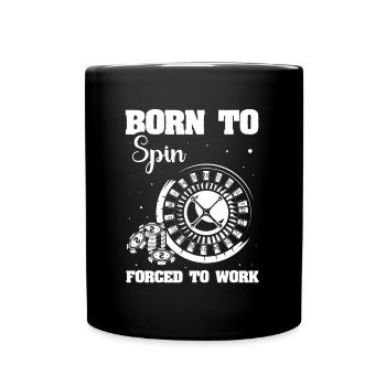 Casino - Full Colour Mug - black - Front