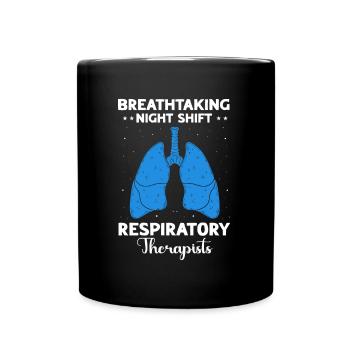 Atemtherapeut Thérapeute Respiratoire - Mug uni - noir - Devant