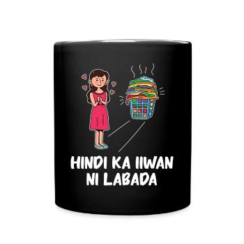 Fil-Am lingerie design for proud Pinoys - Full Colour Mug - black - Front