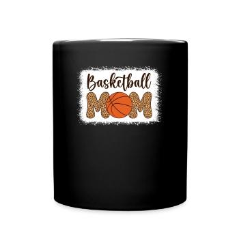 Basketball Mom Basketball Sports Basketball Player - Full Colour Mug - black - Front