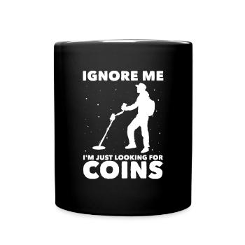 Sondeln - Tasse einfarbig - Schwarz - Vorne