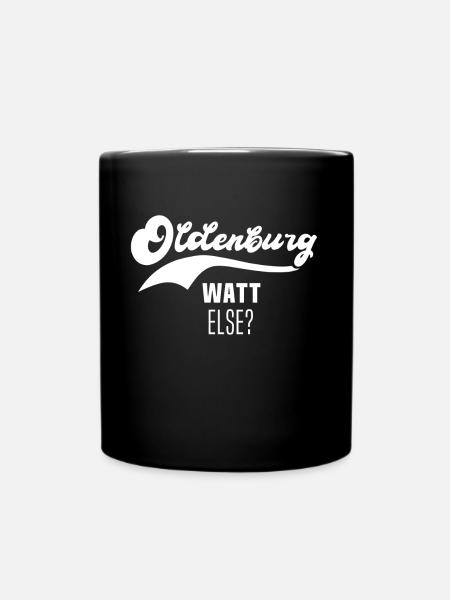 Oldenburg - Tasse einfarbig - Schwarz