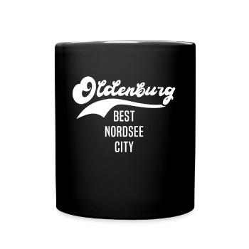 Oldenburg Oldenburger - Tasse einfarbig - Schwarz - Vorne