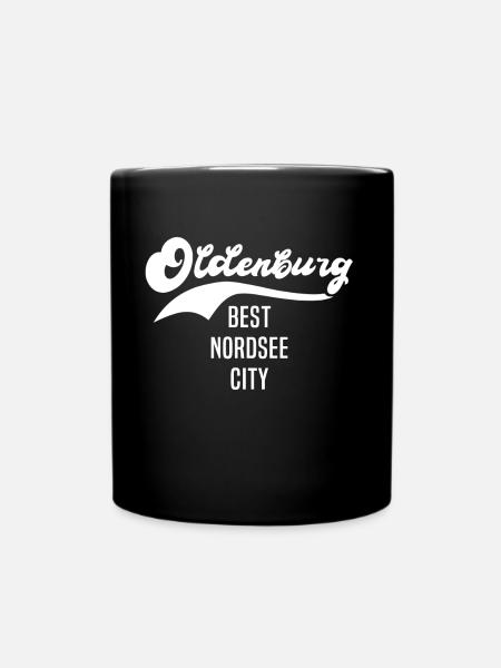 Oldenburg Oldenburger - Tasse einfarbig - Schwarz