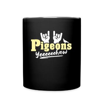 Doves - Full Colour Mug - black - Front
