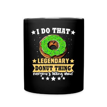 Donut Love Doughnut Donut Lover - Mug uni - noir - Devant