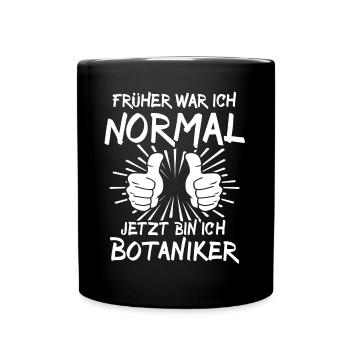 Botaniker - Tasse einfarbig - Schwarz - Vorne