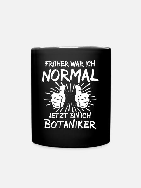 Botaniker - Tasse einfarbig - Schwarz