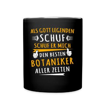 Botaniker - Tasse einfarbig - Schwarz - Vorne