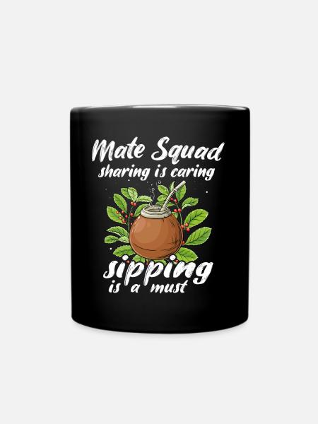 Mate Tee - Tasse einfarbig - Schwarz
