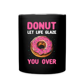 Doughnut Lover Donuts - Full Colour Mug - black - Front