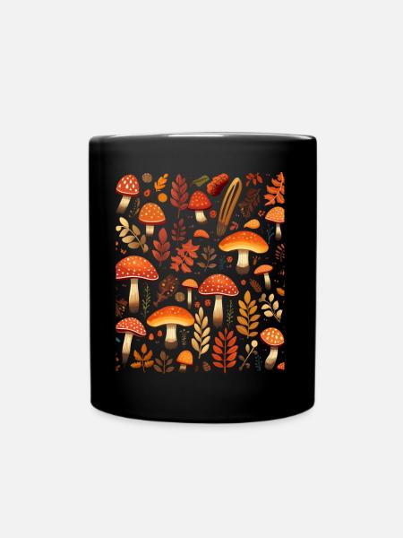Autumn Mood - Full Colour Mug - black