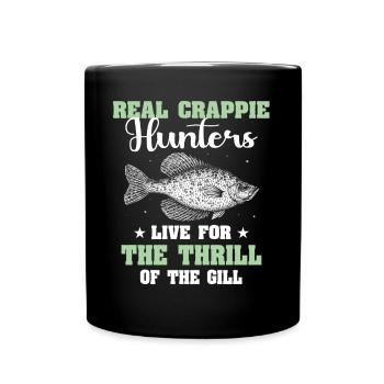 Sunfish Fishing - Full Colour Mug - black - Front
