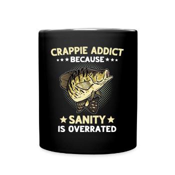 Crappie Fishing Sunfish - Full Colour Mug - black - Front