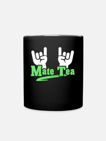 Mate Tee - Tasse einfarbig - Schwarz