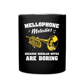 Mellophone - Full Colour Mug - black - Front