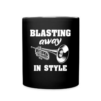 Mellophone Mellophone Player Mellophonium - Full Colour Mug - black - Front