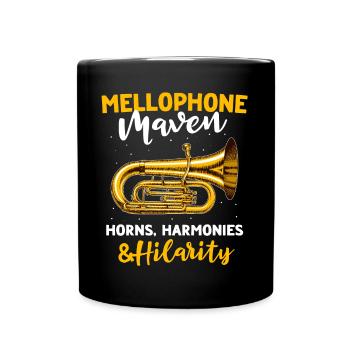 Mellophone - Full Colour Mug - black - Front