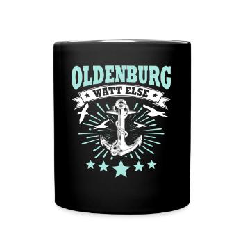 Dictons d’Oldenburg - Mug uni - noir - Devant