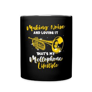 Mellophone - Full Colour Mug - black - Front