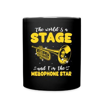 Mellophone - Full Colour Mug - black - Front
