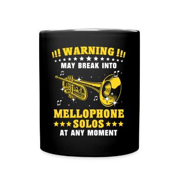 Mellophone - Full Colour Mug - black - Front