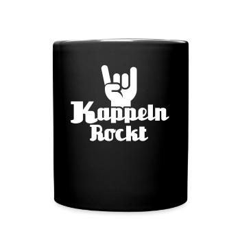 Kappeln - Tasse einfarbig - Schwarz - Vorne
