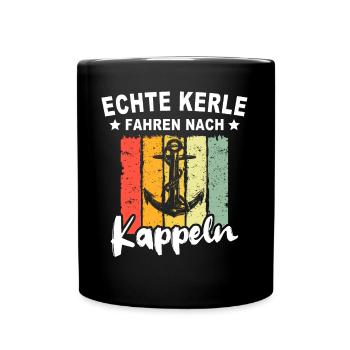 Kappeln - Tasse einfarbig - Schwarz - Vorne