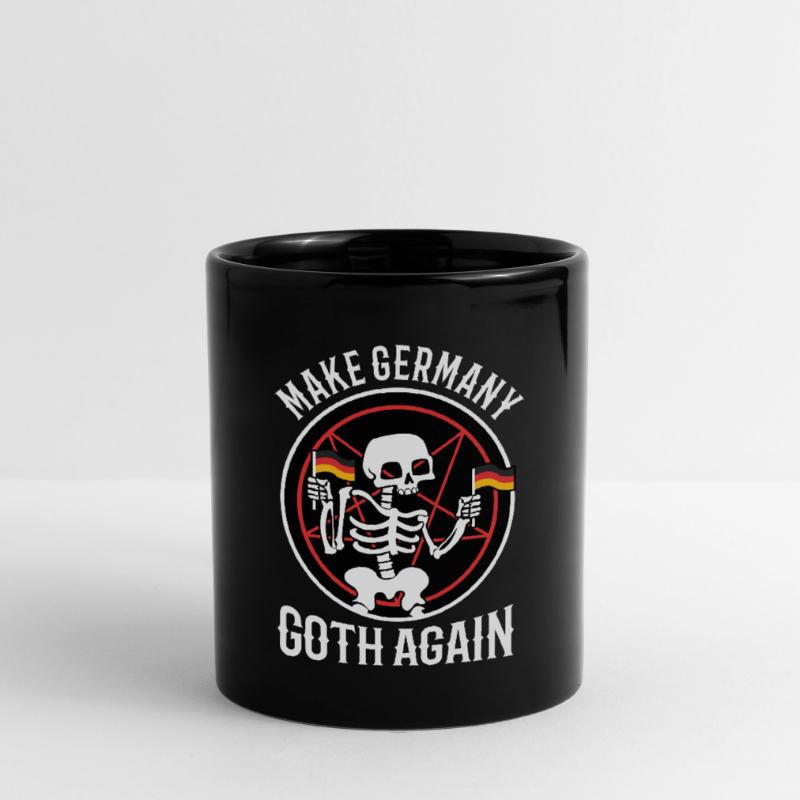 Make Germany goth again Tasse einfarbig