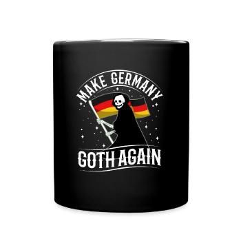 Rendre l’Allemagne gothique - Mug uni - noir - Devant
