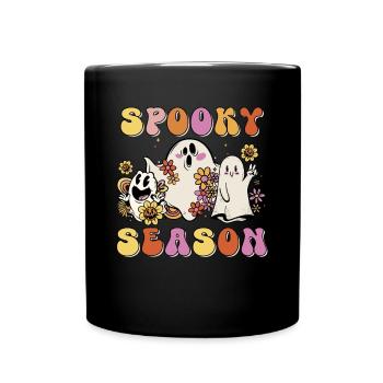 Saison effrayante - Mug uni - noir - Devant
