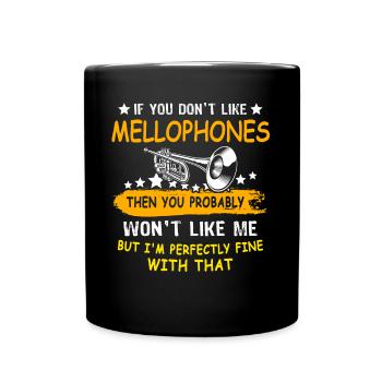 Mellophonist - Full Colour Mug - black - Front
