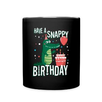 Passez un anniversaire mémorable - Mug uni - noir - Devant