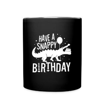 Passez un anniversaire mémorable - Mug uni - noir - Devant