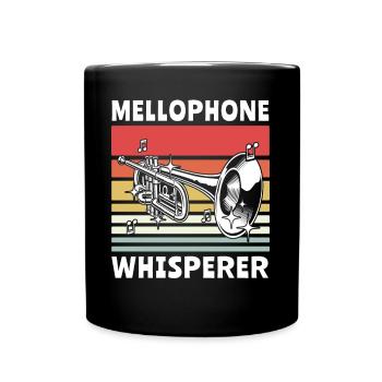 Mellophone Musician - Full Colour Mug - black - Front