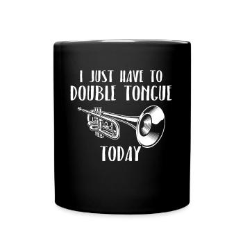 Mellophone Musician - Full Colour Mug - black - Front