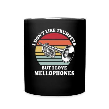 Mellophone Musician - Full Colour Mug - black - Front