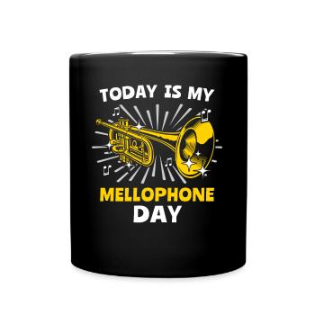 Mellophone Musician - Full Colour Mug - black - Front