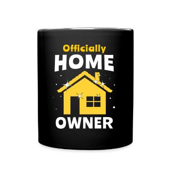Home Homeowner House Purchase Home Buyer - Full Colour Mug - black - Front