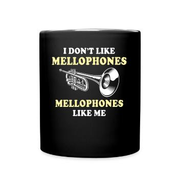 Mellophone Mellophone Player Mellophonium - Full Colour Mug - black - Front