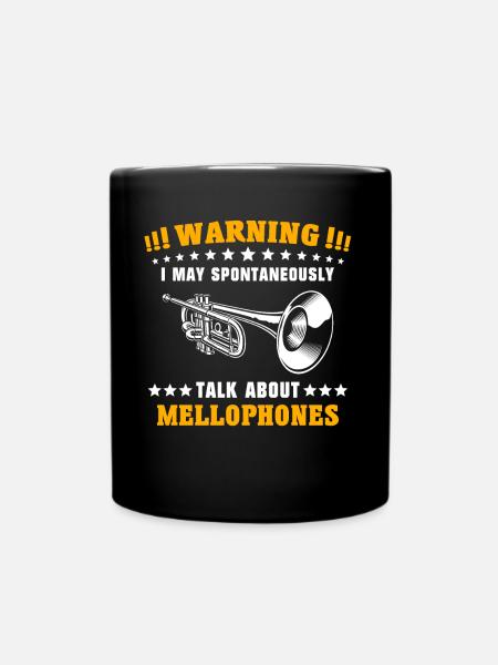 Mellophone Mellophonspieler Mellophonium - Tasse einfarbig - Schwarz
