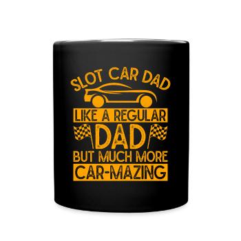 Slotracing Racing Mari Papa Slot Car Légende - Mug uni - noir - Devant