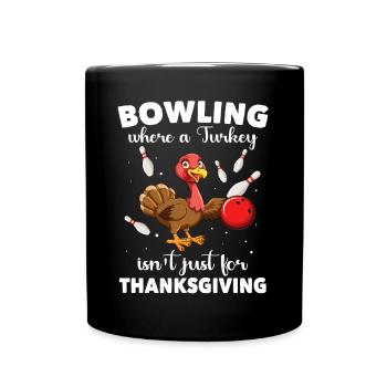 Bowler Turquie Bowling - Mug uni - noir - Devant