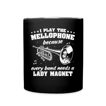 Mellophone - Full Colour Mug - black - Front