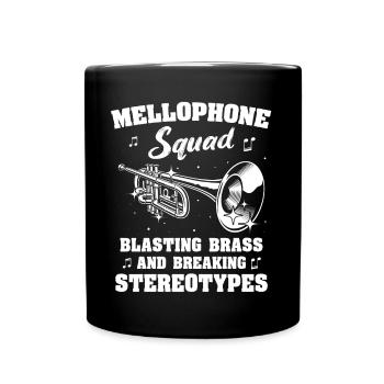 Mellophone - Full Colour Mug - black - Front