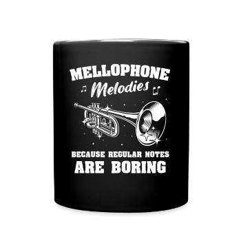 Mellophone - Full Colour Mug - black - Front
