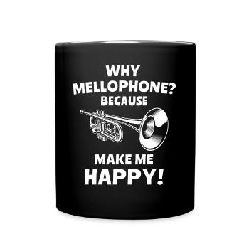 Mellophonist - Full Colour Mug - black - Front