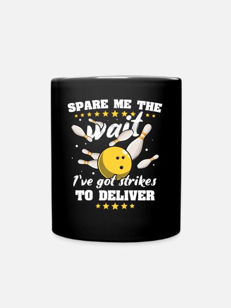Bowling Slow Bowler - Tasse einfarbig - Schwarz