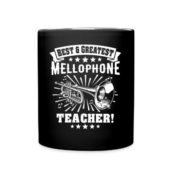 Mellophone Mellophonium - Full Colour Mug - black - Front